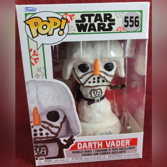Darth vader funko # 556 (nib) With pop protector - Picture 2 of 7